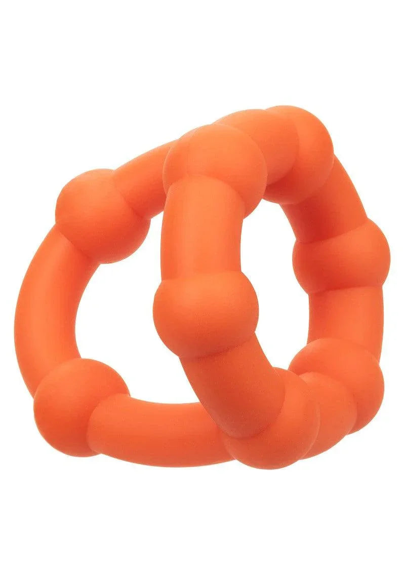 β CalExotics Alpha Liquid Silicone All Star Ring - Happytoys Sexshop: Toys for Feeling Happy & Easy π - Discreet geleverd