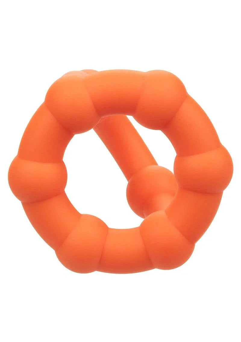β CalExotics Alpha Liquid Silicone All Star Ring - Happytoys Sexshop: Toys for Feeling Happy & Easy π - Discreet geleverd