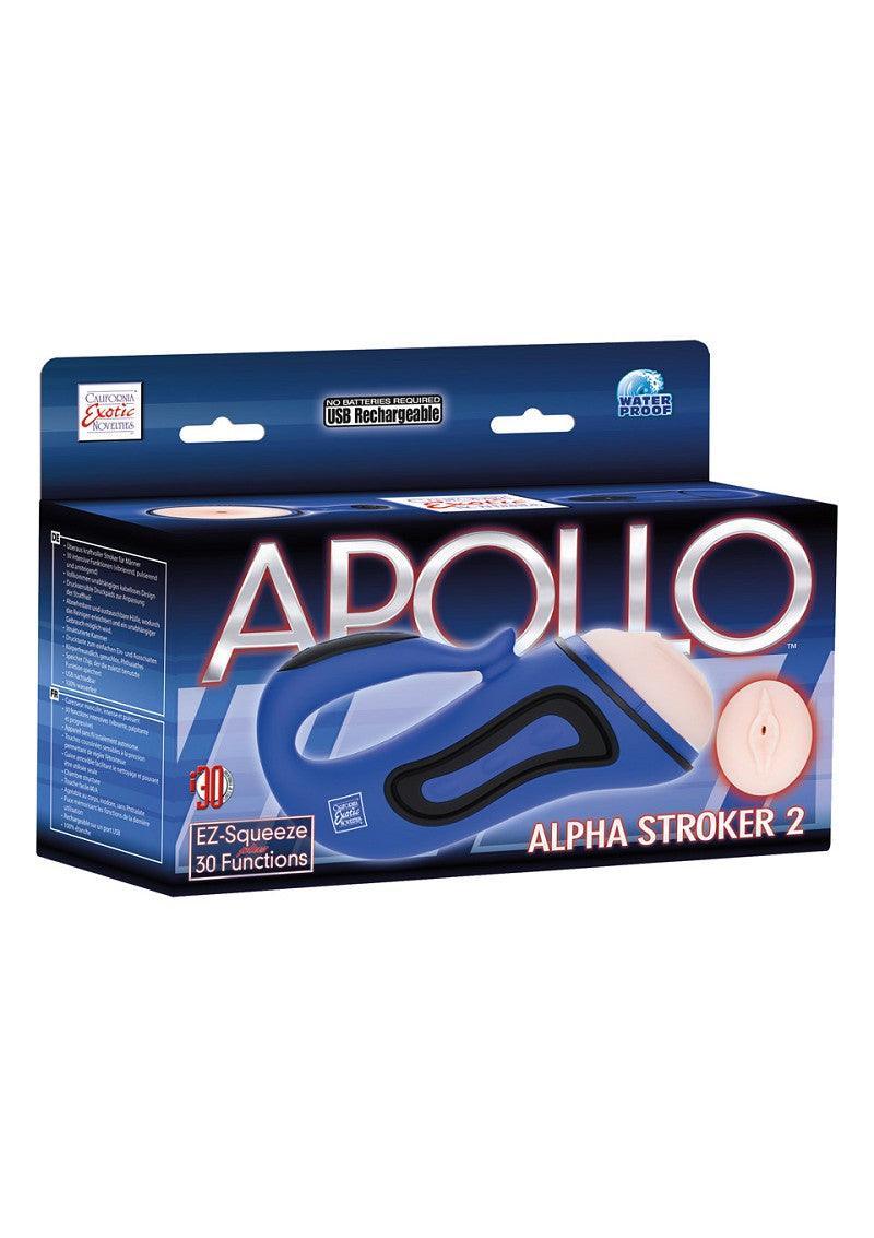 Alpha Stroker 2 Vibrerende Masturbator by CalExotics - Happytoys Sexshop: Toys for Feeling Happy & Easy 😊 - Discreet geleverd