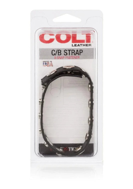 CalExotics-COLT-Leather-C-B-Strap-8-Snap-Fastener-Happytoys-Sexshop-liever-Happy-dan-Easy-6984 @ Happytoys Sexshop: online sex shop for Feeling Happy & Easy 😊 the erotic store owned by a woman