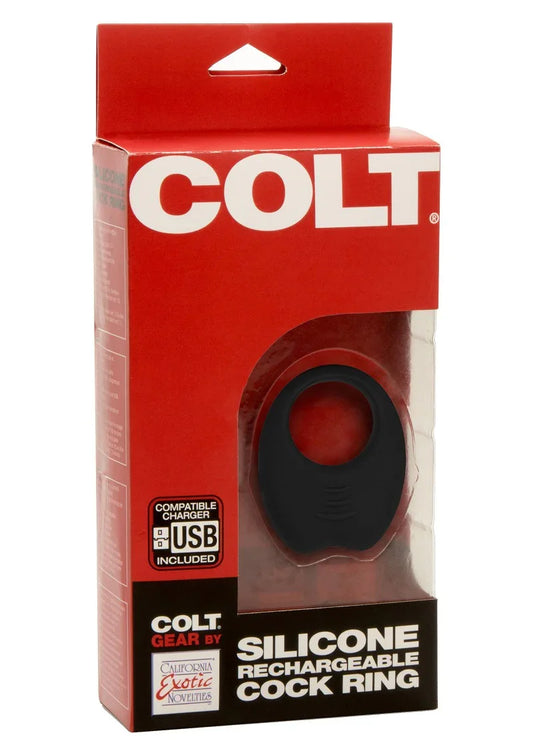 COLT Silicone Rechargeable Cock Ring by CalExotics - Happytoys Sexshop: Toys for Feeling Happy & Easy π - Discreet geleverd