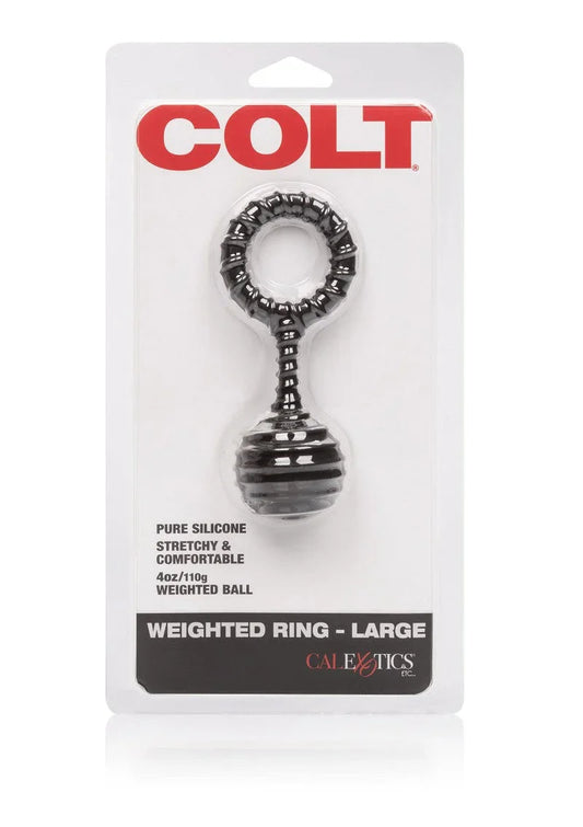 COLT Weighted Ring Large Cockring by CalExotics - Happytoys Sexshop: Toys for Feeling Happy & Easy π - Discreet geleverd
