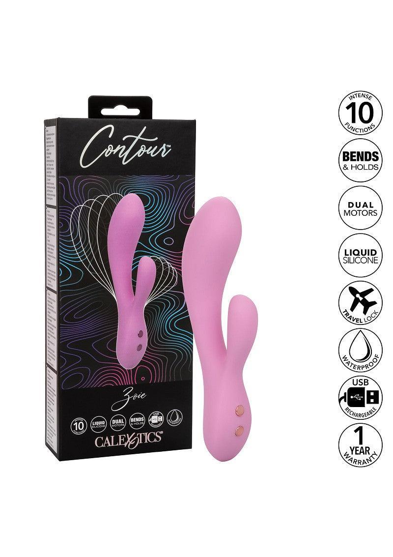 Contour Zoie vibrator by CalExotics - Happytoys Sexshop: Toys for Feeling Happy & Easy 😊 - Discreet geleverd