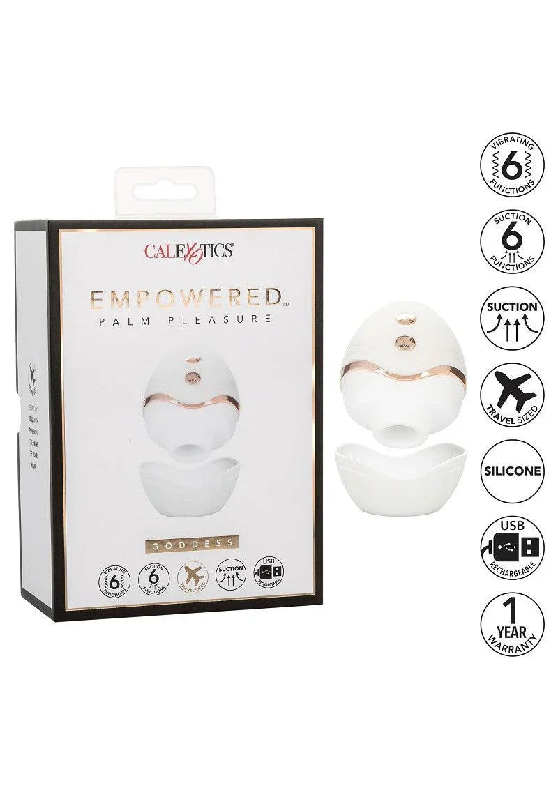 Empowered Palm Pleasure Goddess by CalExotics - Happytoys Sexshop: Toys for Feeling Happy & Easy 😊 - Discreet geleverd