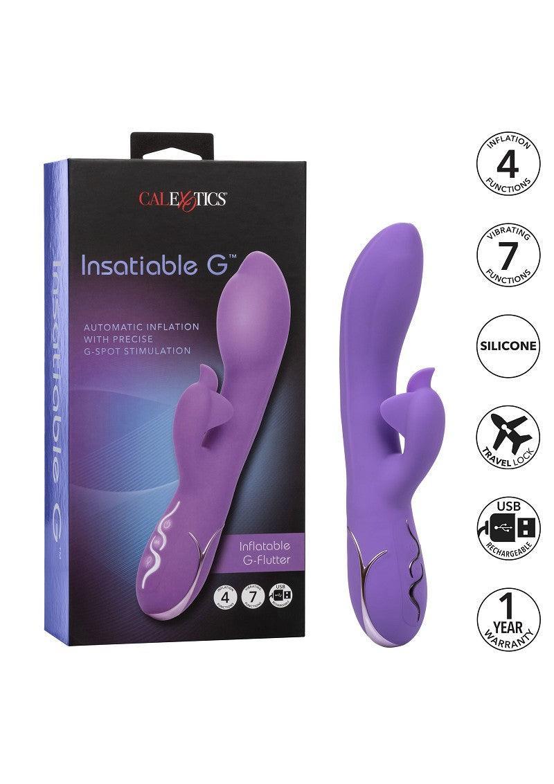 โ CalExotics Insatiable G opblaasbare G-Flutter - Happytoys Sexshop: Toys for Feeling Happy & Easy ๐ - Discreet geleverd