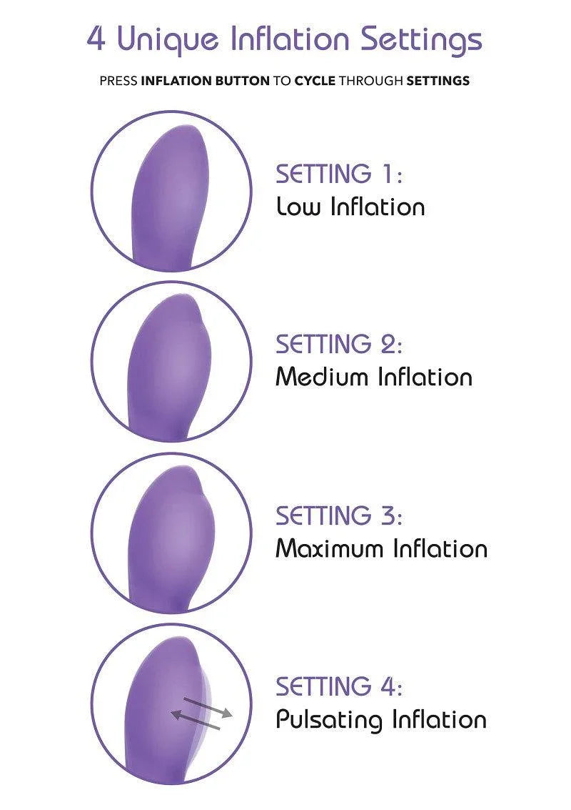 โ CalExotics Insatiable G opblaasbare G-Flutter - Happytoys Sexshop: Toys for Feeling Happy & Easy ๐ - Discreet geleverd