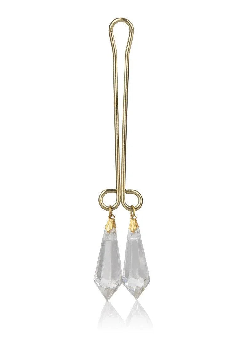 CalExotics Intimate Play Crystal Clitoral Jewelry - Happytoys Sexshop: Toys for Feeling Happy & Easy 😊 - Discreet geleverd