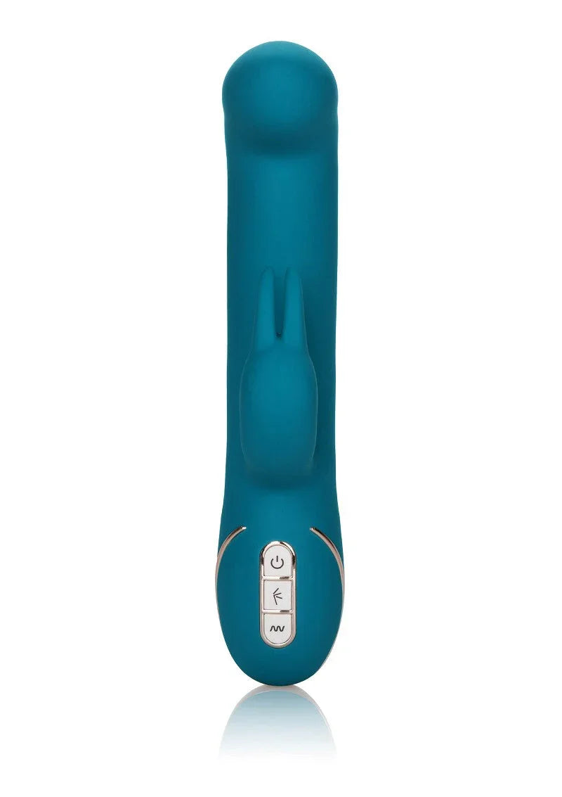 Jack Rabbit Signature Silicone Rocking 'G” Rabbit Vibrator by CalExotics - Happytoys Sexshop: Toys for Feeling Happy & Easy 😊 - Discreet geleverd