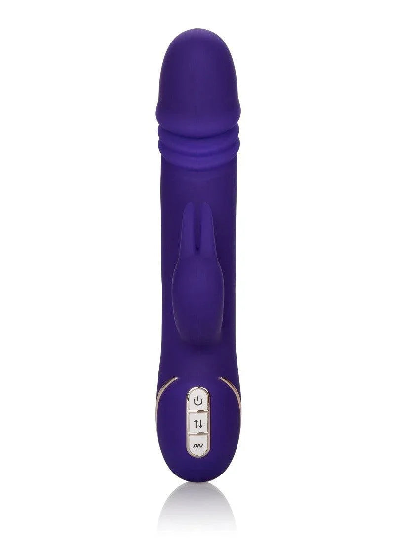 Jack Rabbit Signature Silicone Thrusting Rabbit by CalExotics - Happytoys Sexshop: Toys for Feeling Happy & Easy 😊 - Discreet geleverd