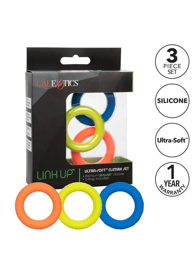 CalExotics-Link-Up-Ultra-Soft-Climax-Set-cockring-Happytoys-Sexshop-Toys-for-Feeling-Happy-Easy-6130 @ Happytoys Sexshop: online sex shop for Feeling Happy & Easy π the erotic store owned by a woman