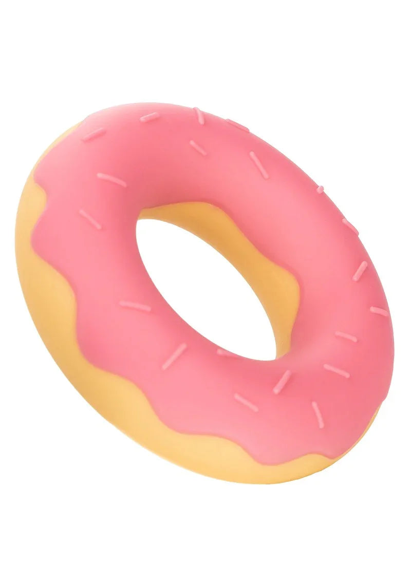 Naughty Bits Dickin’ Donuts Silicone Donut Cock RIng by CalExotics - Happytoys Sexshop: Toys for Feeling Happy & Easy 😊 - Discreet geleverd