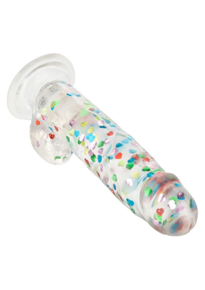 ♂ ♀ CalExotics Naughty Bits I Love Dick Heart-filled Dong - Happytoys Sexshop: Toys for Feeling Happy & Easy 😊 - Discreet geleverd