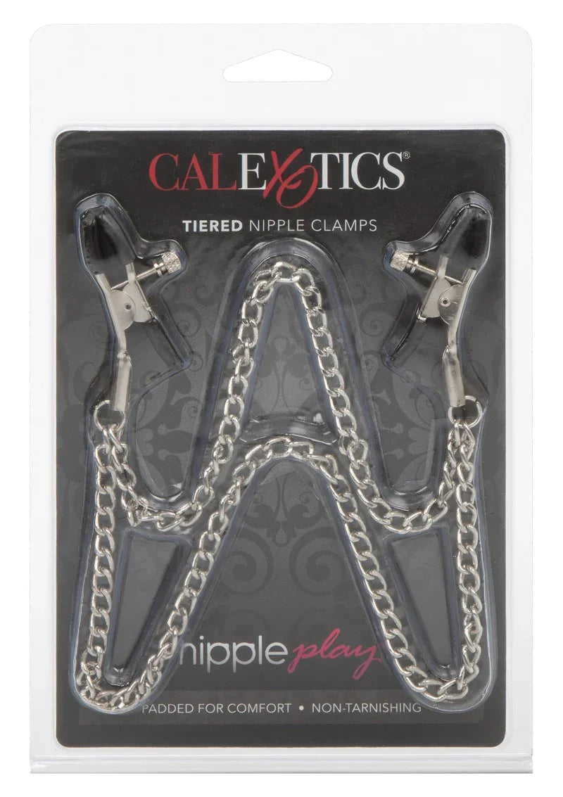 CalExotics Nipple Play Tiered Tepelklemmen - Happytoys Sexshop: Toys for Feeling Happy & Easy 😊 - Discreet geleverd