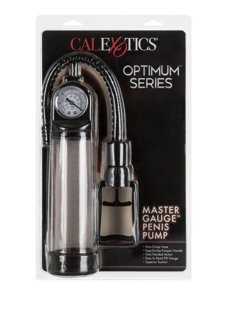 Optimum Series Master Gauge Penis Pump by CalExotics - Happytoys Sexshop: Toys for Feeling Happy & Easy π - Discreet geleverd