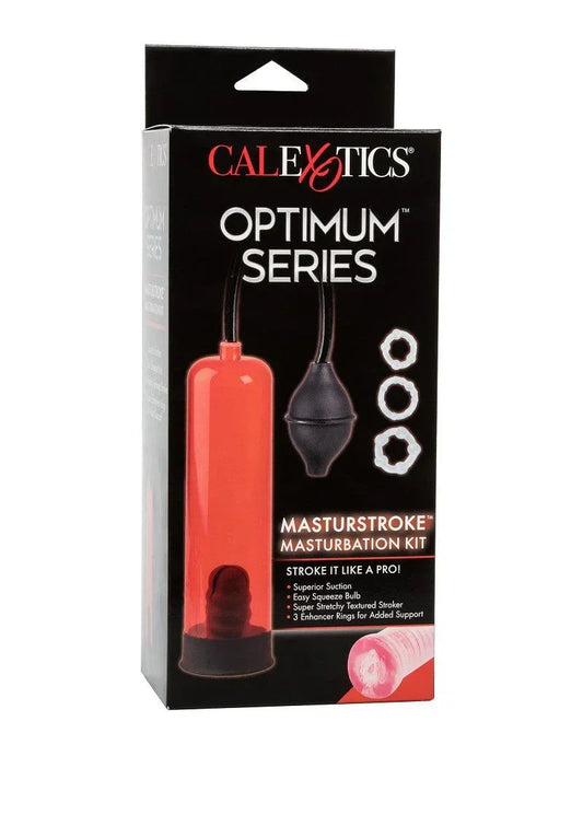 Optimum Series Masturstroke Masturbation Kit by CalExotics - Happytoys Sexshop: online sex shop for Feeling Happy & Easy 😊 - Discreet geleverd
