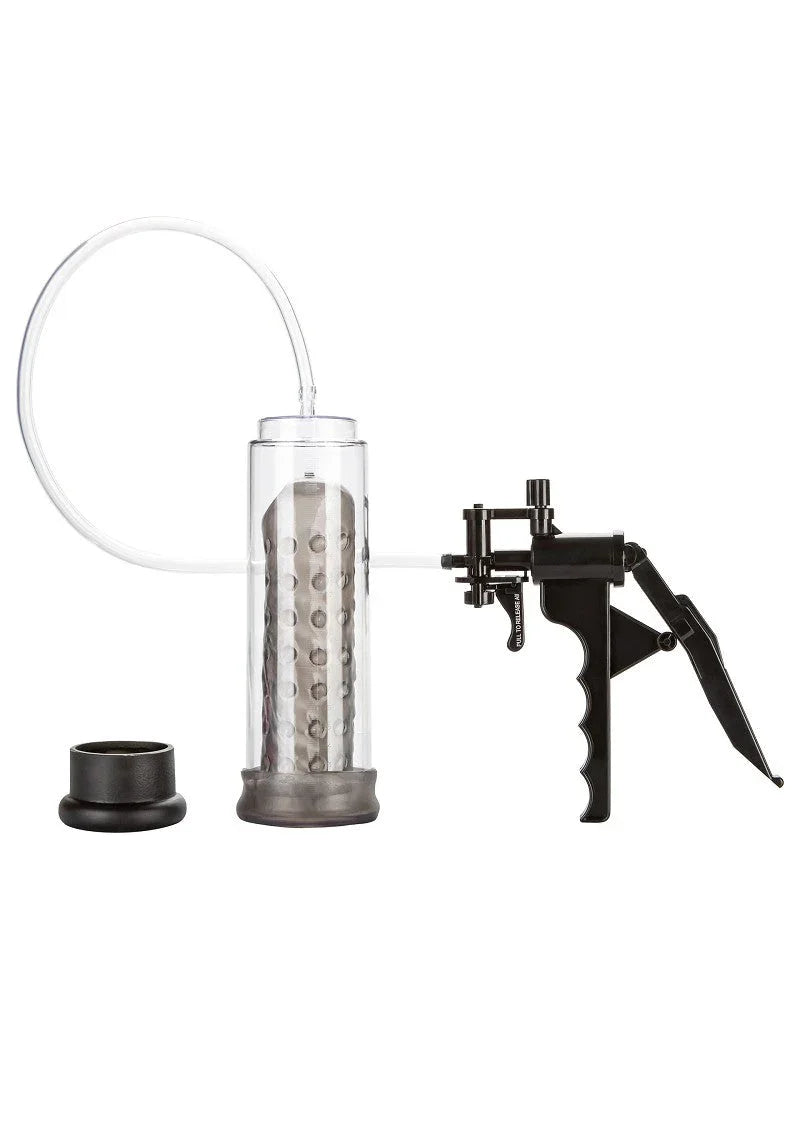 Optimum Series Pistol Pump by CalExotics - Happytoys Sexshop: Toys for Feeling Happy & Easy π - Discreet geleverd