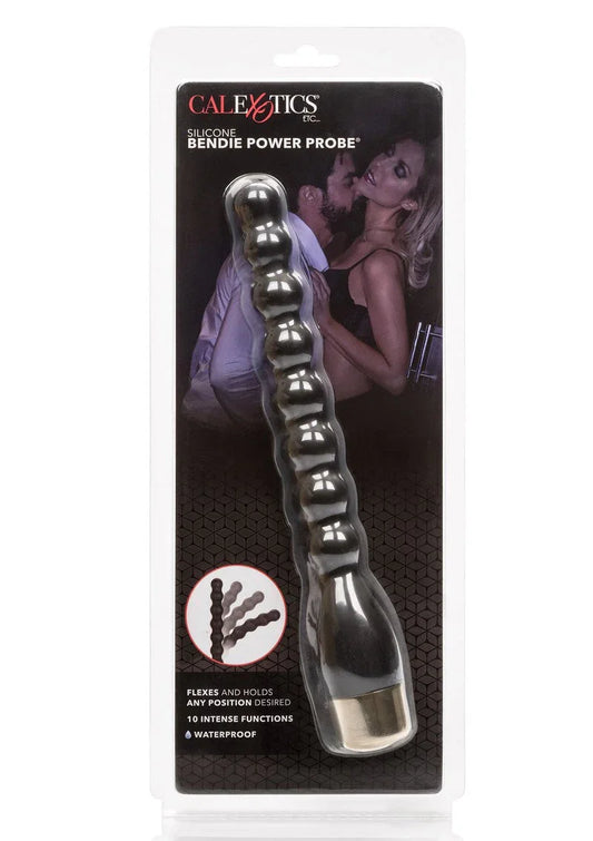 Silicone Bendie Power Probe Anaal Vibrator by CalExotics - Happytoys Sexshop: Toys for Feeling Happy & Easy π - Discreet geleverd