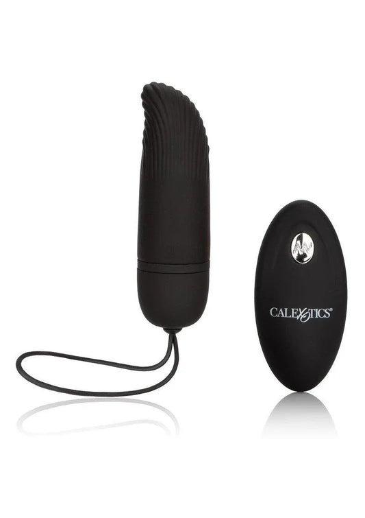 Silicone Remote Ridged G G-spot vibrator by CalExotics - Happytoys Sexshop: Toys for Feeling Happy & Easy π - Discreet geleverd