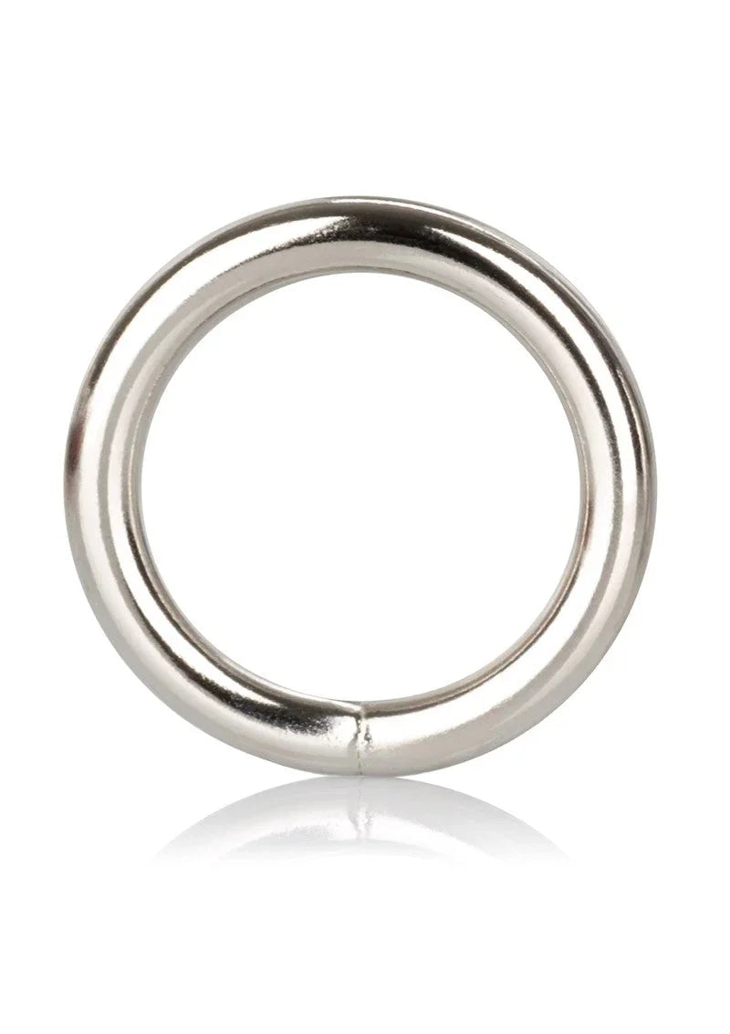 Silver Ring - Small by CalExotics - Happytoys Sexshop: Toys for Feeling Happy & Easy π - Discreet geleverd
