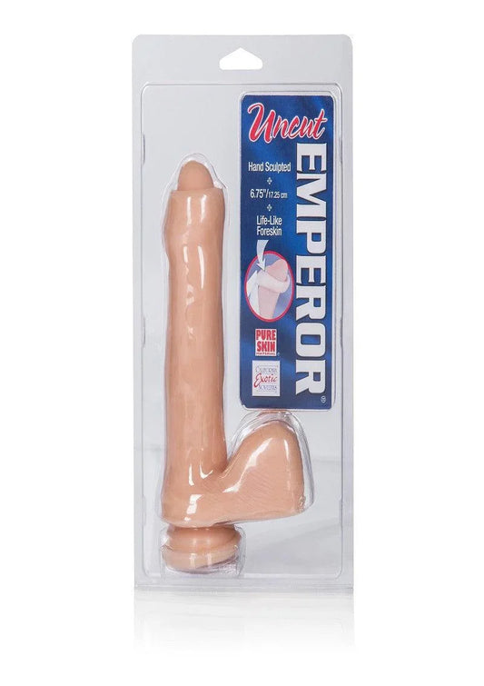 Uncut Emperor penis dildo by CalExotics - Happytoys Sexshop: Toys for Feeling Happy & Easy š - Discreet geleverd