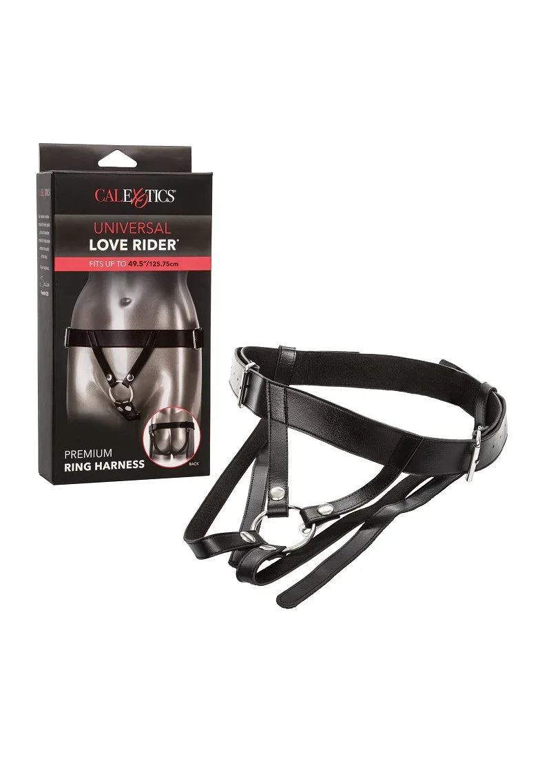 CalExotics Universal Love Rider Premium Ring Harness - Happytoys Sexshop: Toys for Feeling Happy & Easy 😊 - Discreet geleverd
