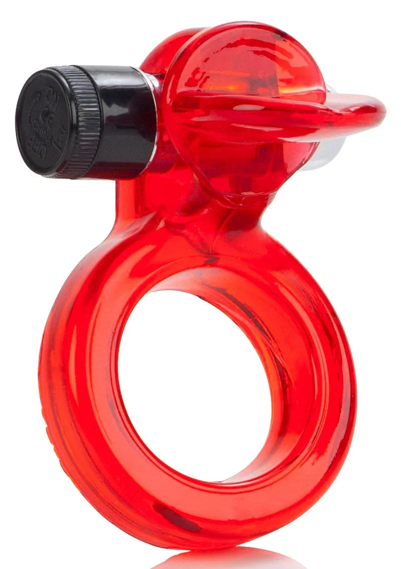 CalExotics Wireless Clit Flicker Cockring met clitoris stimulatie Happytoys Sexshop: Toys for Feeling Happy & Easy 😊