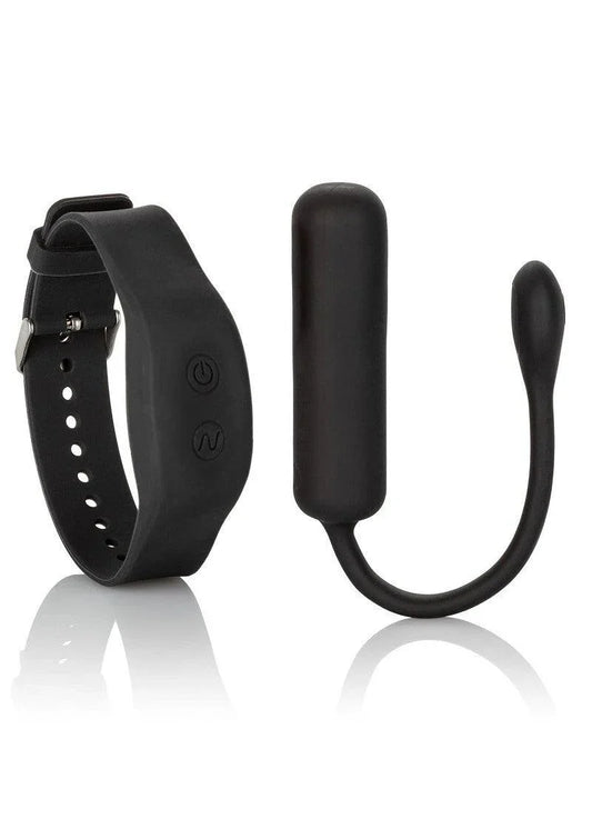 CalExotics Wristband Remote Petite Bullet vibrator met horlogestijl afstandbediening - Happytoys Sexshop: Toys for Feeling Happy & Easy 😊 - Discreet geleverd