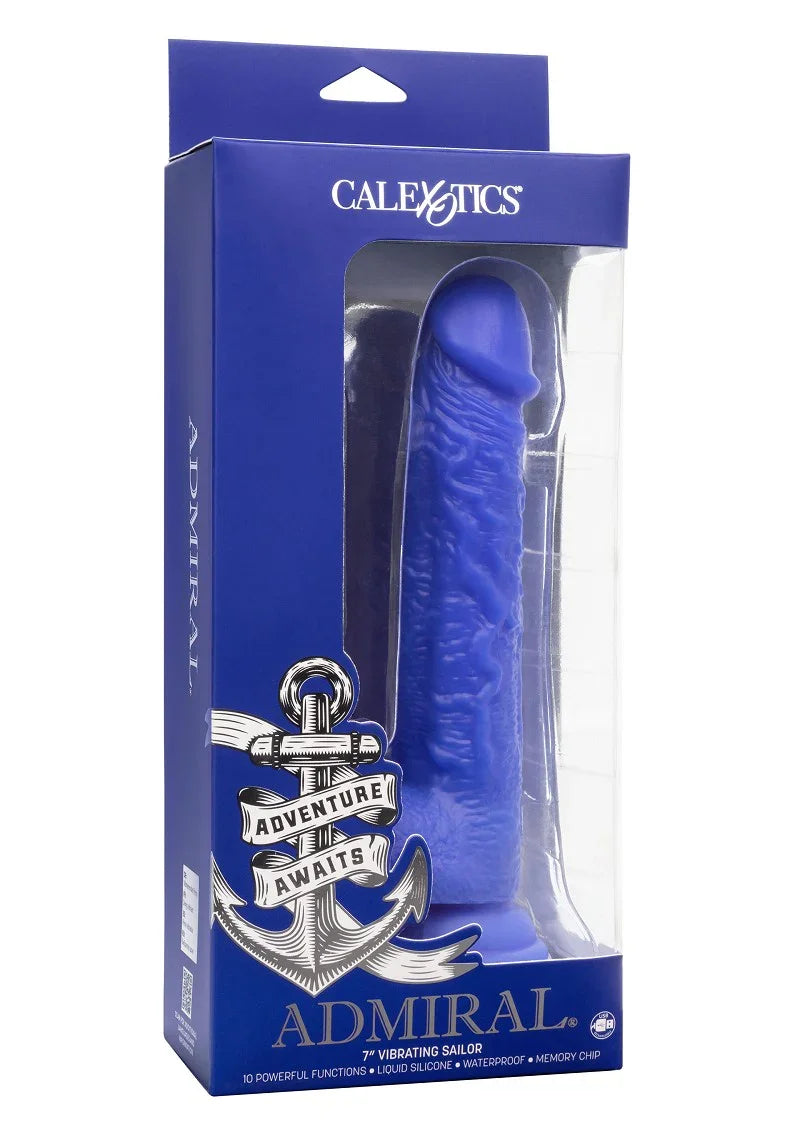 β CalExotics Admiral 7β Vibrating Sailor - Happytoys Sexshop: Toys for Feeling Happy & Easy π - Discreet geleverd