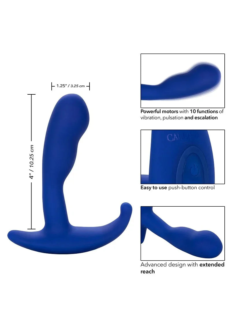 Admiral Advanced Curved Probe by CalExotics - Happytoys Sexshop: Toys for Feeling Happy & Easy 😊 - Discreet geleverd