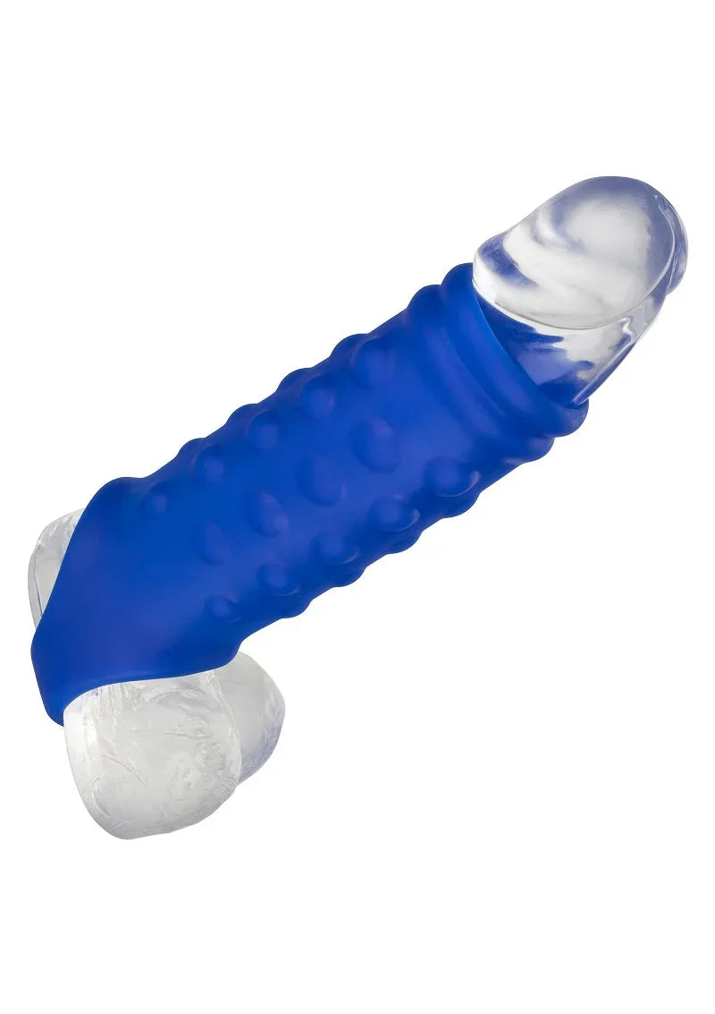 ♂ CalExotics Admiral Liquid Silicone Beaded Extension - Happytoys Sexshop: Toys for Feeling Happy & Easy 😊 - Discreet geleverd