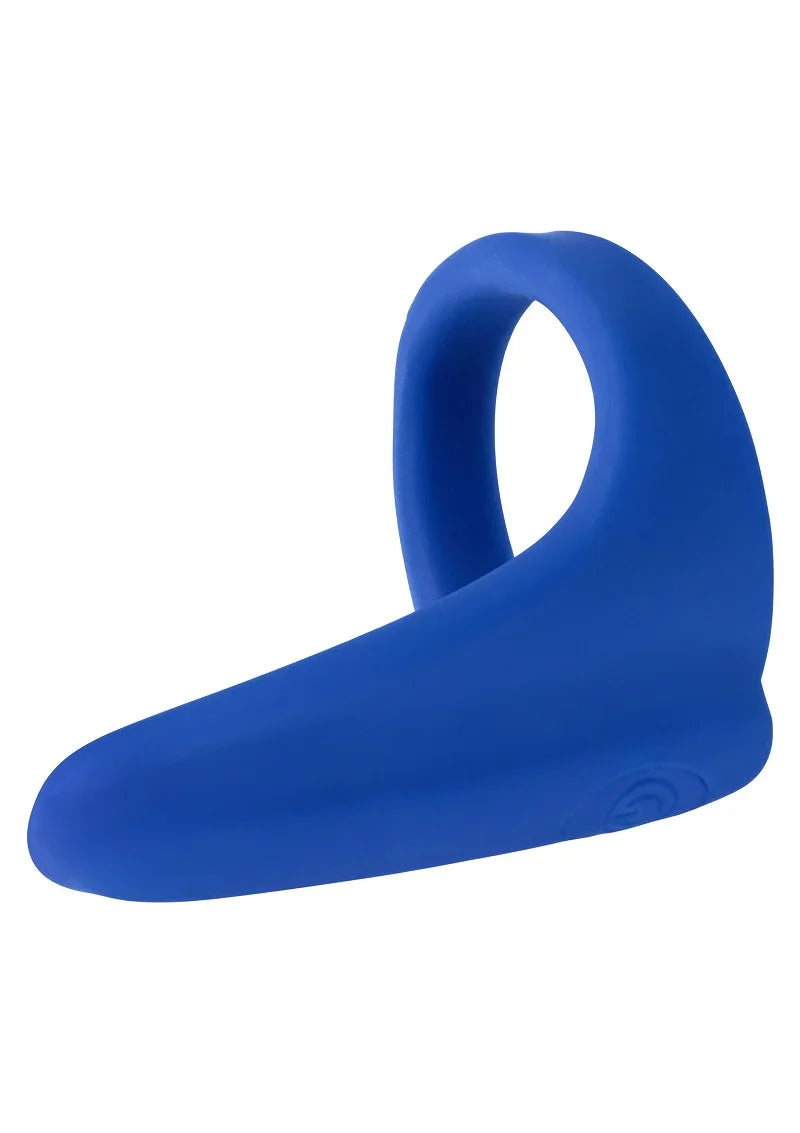 ♂ CalExotics Admiral Liquid Silicone Vibrating Perineum Massager & Ring - Happytoys Sexshop: Toys for Feeling Happy & Easy 😊 - Discreet geleverd