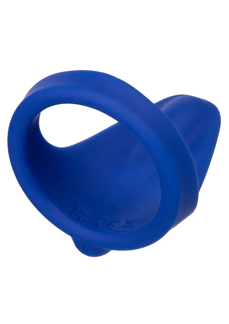 ♂ CalExotics Admiral Liquid Silicone Vibrating Perineum Massager & Ring - Happytoys Sexshop: Toys for Feeling Happy & Easy 😊 - Discreet geleverd