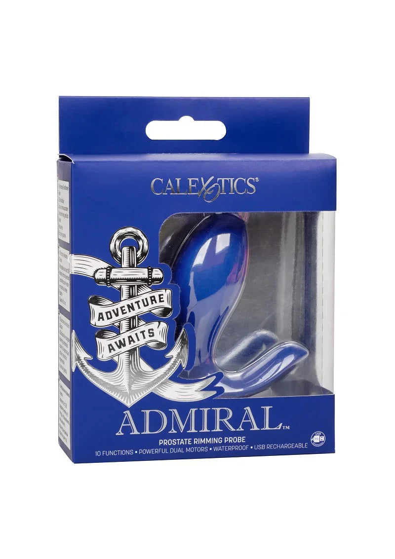 ♂ CalExotics Admiral Prostate Rimming Probe - Happytoys Sexshop: Toys for Feeling Happy & Easy 😊 - Discreet geleverd