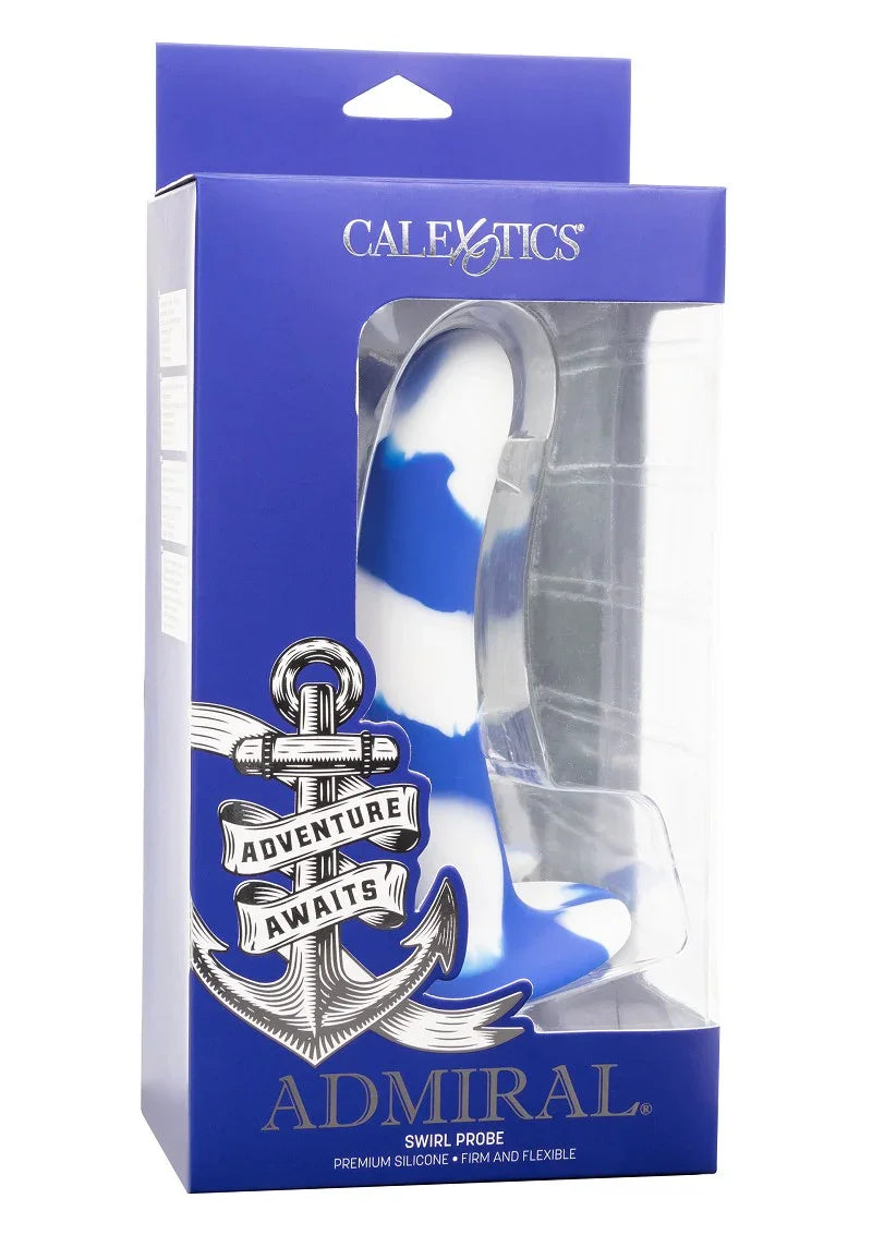 ♂ CalExotics Admiral Swirl Probe - Happytoys Sexshop: Toys for Feeling Happy & Easy 😊 - Discreet geleverd