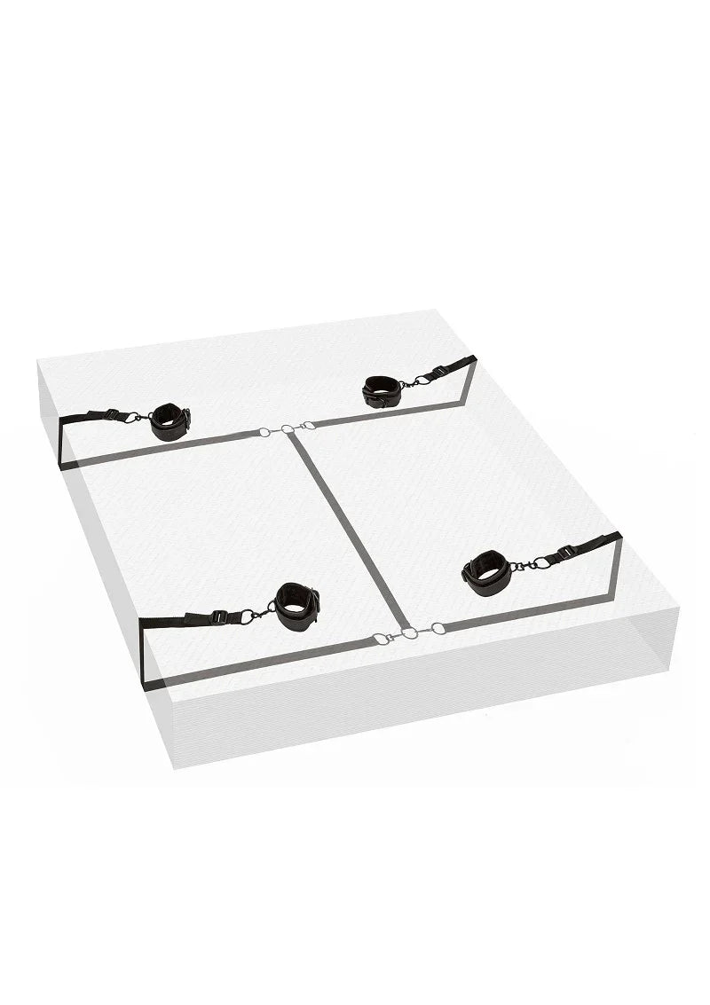 Boundless Bed Restraint by CalExotics - Happytoys Sexshop: Toys for Feeling Happy & Easy 😊 - Discreet geleverd