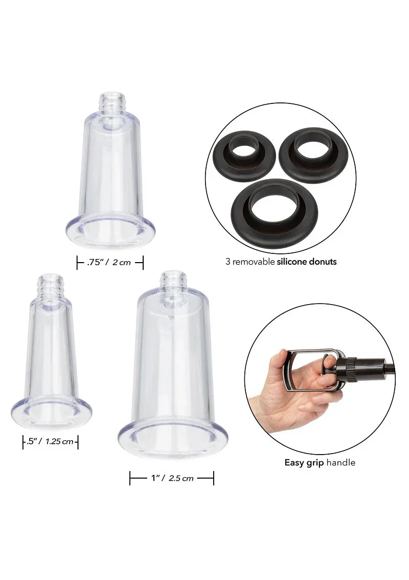 Boundless Body Pump Kit by CalExotics - Happytoys Sexshop: Toys for Feeling Happy & Easy 😊 - Discreet geleverd