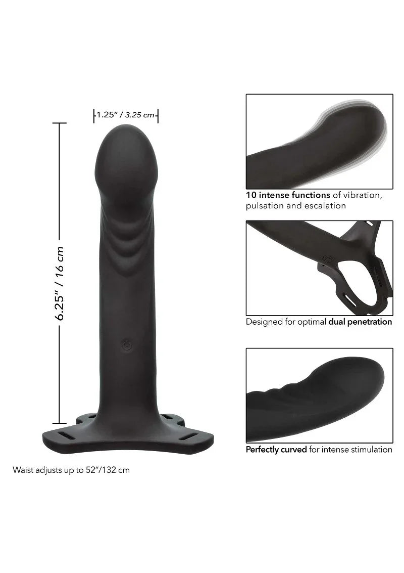 Boundless Rechargeable Multi-Purpose Harness by CalExotics - Happytoys Sexshop: Toys for Feeling Happy & Easy 😊 - Discreet geleverd