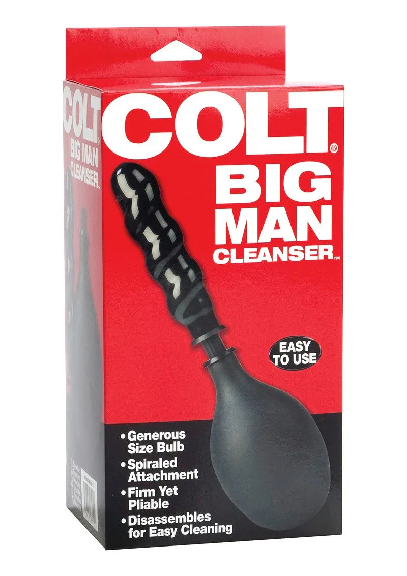 COLT Big Man Cleanser Anal Douche by CalExotics - Happytoys Sexshop: Toys for Feeling Happy & Easy π - Discreet geleverd