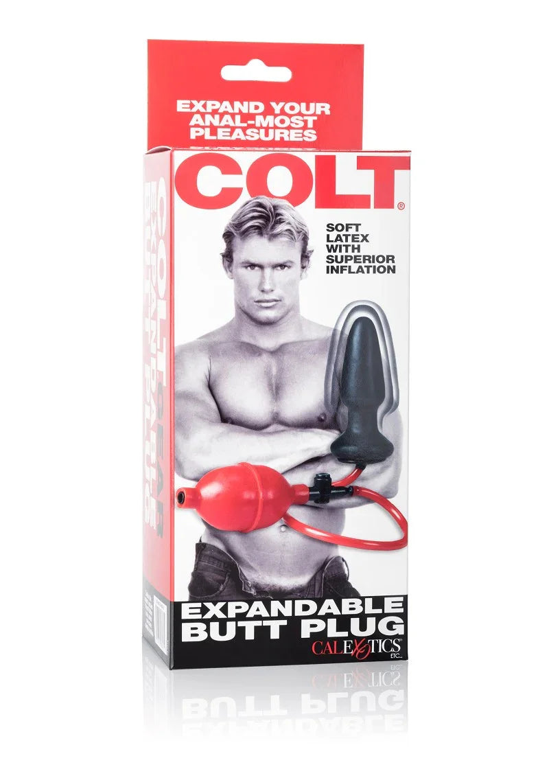 COLT Expandable Butt Plug by CalExotics - Happytoys Sexshop: Toys for Feeling Happy & Easy π - Discreet geleverd
