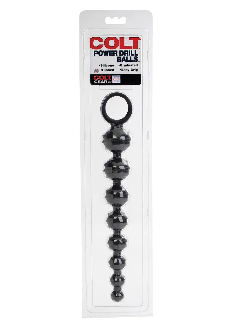 COLT Power Drill Balls Anal Beads by CalExotics - Happytoys Sexshop: Toys for Feeling Happy & Easy 😊 - Discreet geleverd