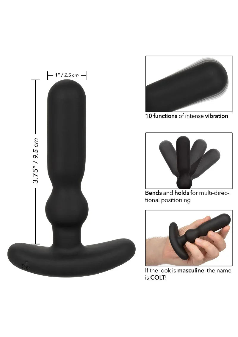 ♂ ♀ CalExotics COLT Rechargeable Anal-T Vibrator - Happytoys Sexshop: Toys for Feeling Happy & Easy 😊 - Discreet geleverd