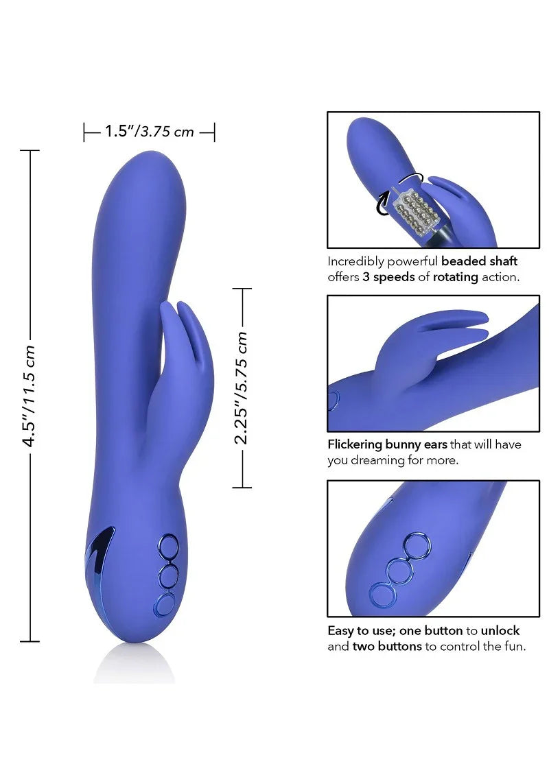California Dreaming Beverly Hills Bunny by CalExotics - Happytoys Sexshop: Toys for Feeling Happy & Easy 😊 - Discreet geleverd