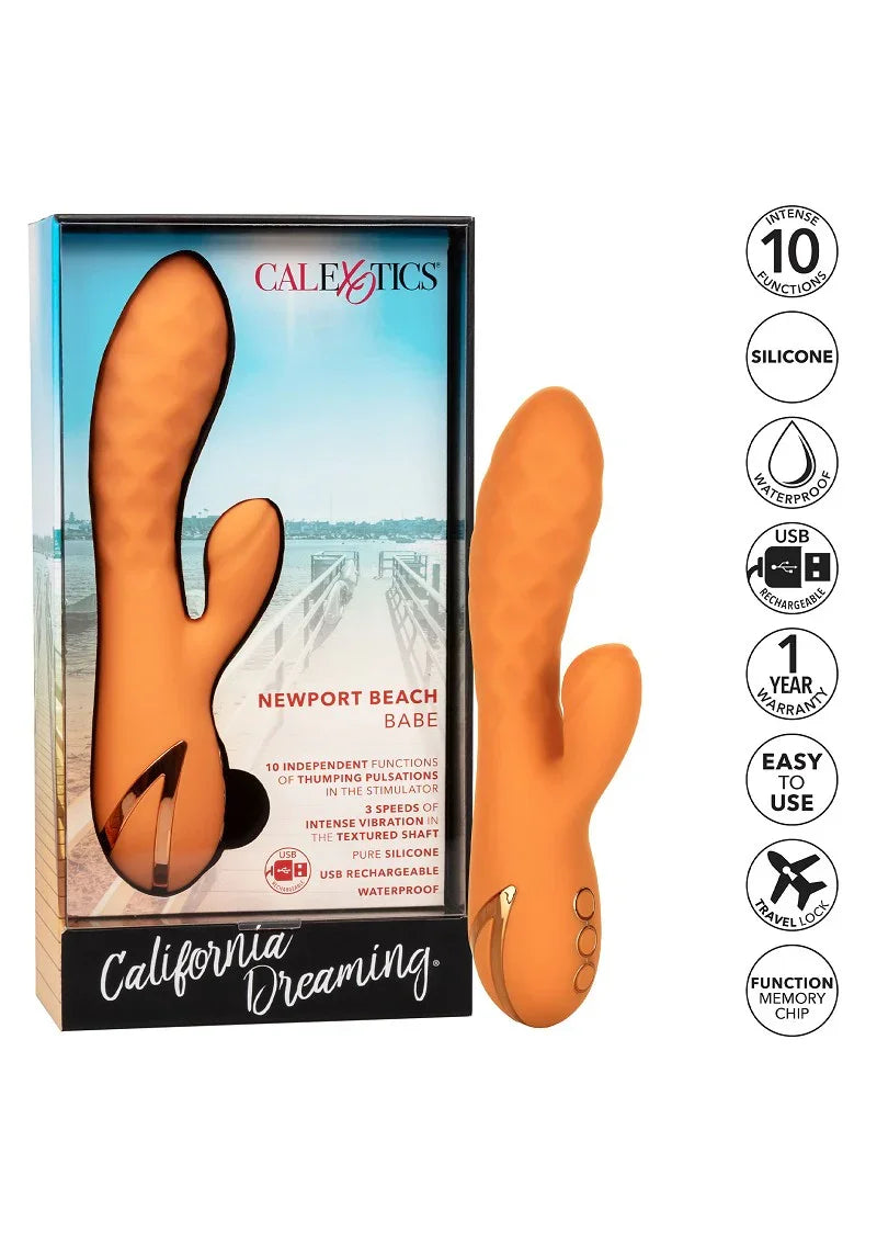 California Dreaming Newport Beach Babe by CalExotics - Happytoys Sexshop: Toys for Feeling Happy & Easy 😊 - Discreet geleverd