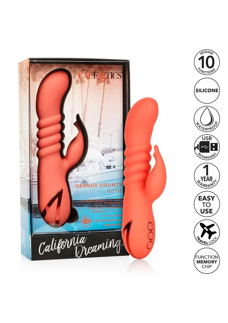 California Dreaming Orange County Cutie by CalExotics - Happytoys Sexshop: Toys for Feeling Happy & Easy 😊 - Discreet geleverd