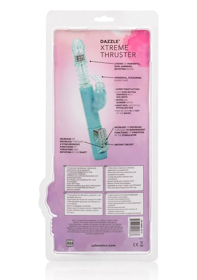 CalExoticsDazzleXtremeThrusterVibrator4 @ Happytoys Sexshop: online sex shop for Feeling Happy & Easy π the erotic store owned by a woman