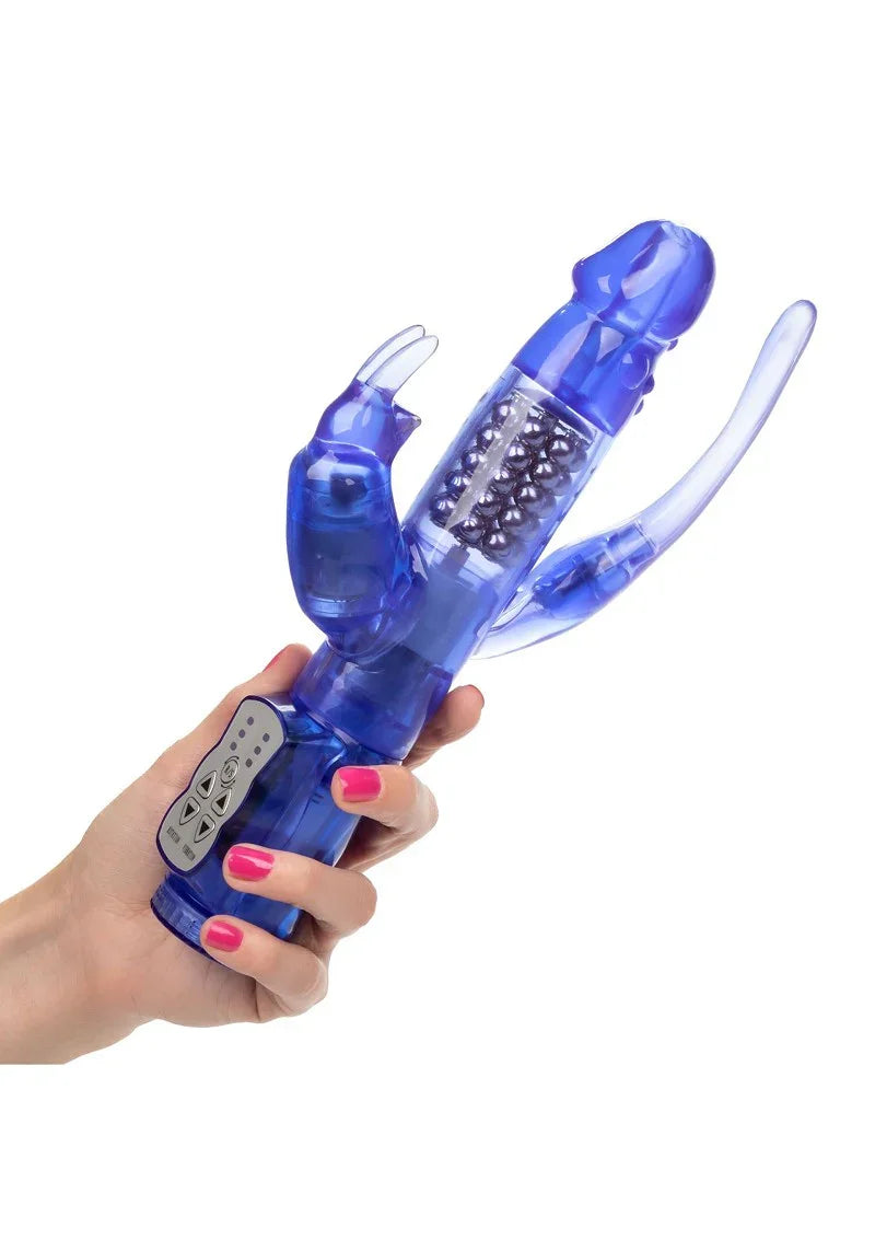 ♀ CalExotics Delight Triple Orgasm vibrator - Happytoys Sexshop: Toys for Feeling Happy & Easy 😊 - Discreet geleverd