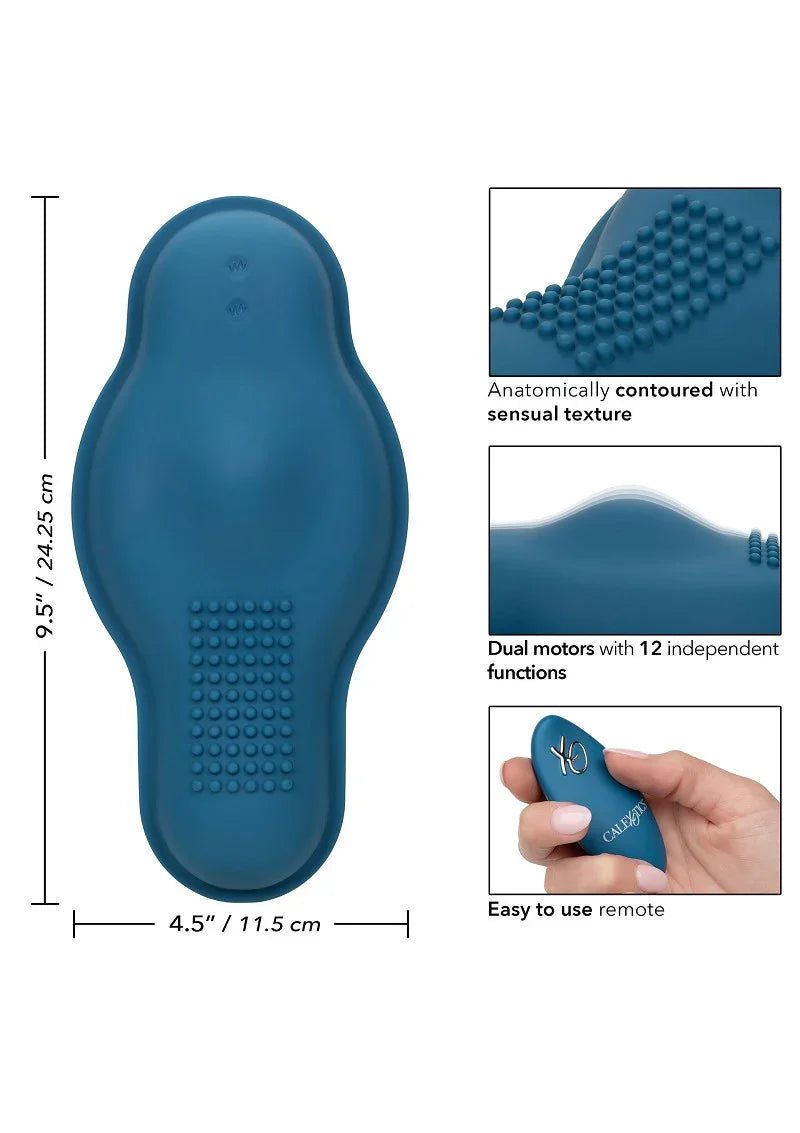 Dual Rider Remote Control Bump & Grind sexmachine by CalExotics - Happytoys Sexshop: Toys for Feeling Happy & Easy 😊 - Discreet geleverd