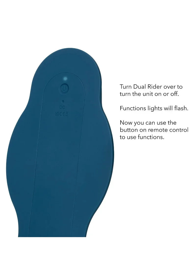 Dual Rider Remote Control Bump & Grind sexmachine by CalExotics - Happytoys Sexshop: Toys for Feeling Happy & Easy 😊 - Discreet geleverd
