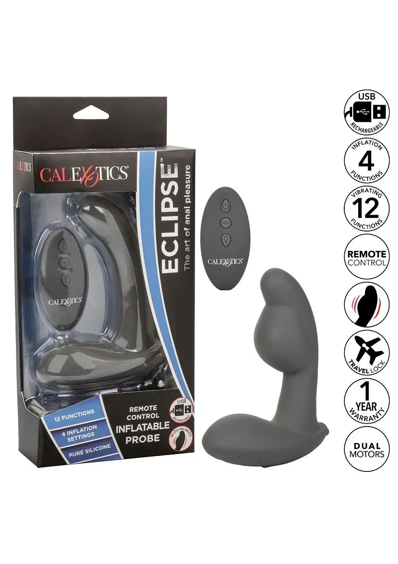 Eclipse Eclipse Rem Inflatable Probe Anal Vibrator @ CalExotics - Happytoys Sexshop: online sex shop for Feeling Happy & Easy π - Discreet geleverd