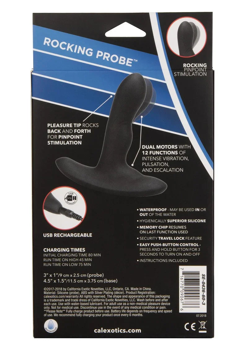 Eclipse Rocking Probe vibrator by CalExotics - Happytoys Sexshop: Toys for Feeling Happy & Easy 😊 - Discreet geleverd